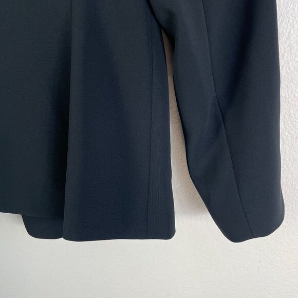NEW Hugo Boss Womens 14 Black Blazer Two Button Jacket Career Work - Picture 14 of 14